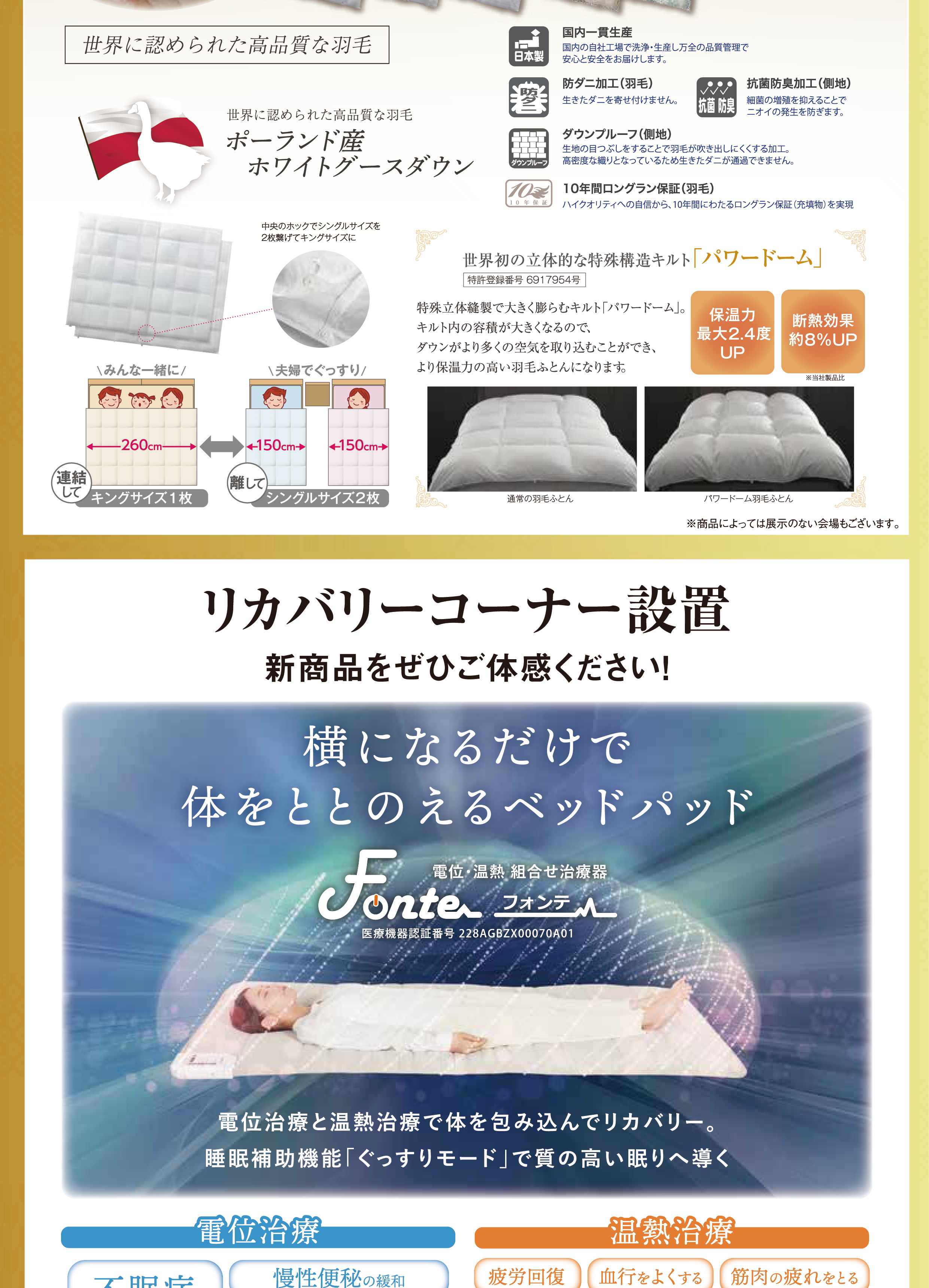 フランスベッド工場セールの目玉商品画像4